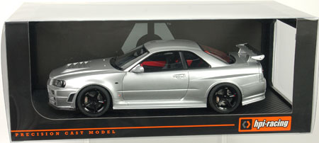Resin Model 1/18 Nismo R34 GT-R Z-tune Silver