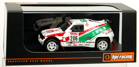 Resin Model 1/43 Mitsubishi Pajero (#206) 1993 Paris-Dakar