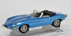 Century Dragon 1/43 1961 Jaguar E Type Series 1 Convertible Silver Blue
