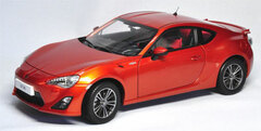 Century Dragon Original Miniature Model 1/18 Toyota GT86 (European Style Car) Orange Metallic