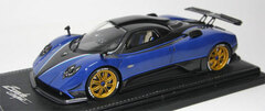 Peako Resin Miniature Model 1/18 Pagani Zonda Cinque Deep Blue Italian Stripe