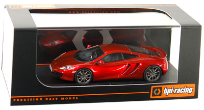 Model Car 1/43 McLaren MP4-12C (Mercury Red)