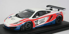 Peako Resin Miniature Model 1/18 McLaren MP4-12C GT3 Blancpain Monza 2012 United Autosports #22