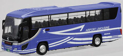 Diecast Scale Model Full Face Bus No.06 1/80 Kanku Limousine Bus
