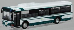 Diecast Scale Model Full Face Bus No.08 1/80 Mie Traffic
