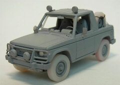 Resin Model 1/43 Mitsubishi Pajero (#161) 1983 Paris-Dakar