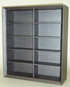 1/43 Mini Car Display Case for 10pcs (Wenge)