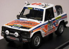 Model Car 1/43 Mitsubishi Pajero (#162) 1983 Paris-Dakar
