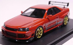 Resin Model 1/43 Tommykaira R (R34) Red