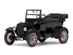 Sunstar Model Car 1/24 1925 Ford Model T Touring Open Convertible (Black Pearl Metallic)
