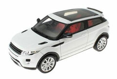 Century Dragon Original Miniature Model 1/43 White Range Rover Evoke Coupe
