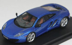 Peako Resin Miniature Model 1/43 McLaren MP4-12C Azure Blue