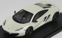 Peako Resin Miniature Model 1/43 McLaren MP4-12C Pearl White (LWH)