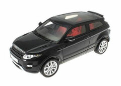 Century Dragon Original Miniature Model 1/43 Black Range Rover Evoke Coupe
