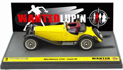 Brumm Complete Diecast Model 1/43 Alfaromeo 1750 Lupin the 3rd 