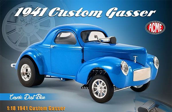 1/18 1941 Custom Gasser - Cosmic Dust Blue