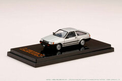 1/64 Toyota Corolla Levin AE86 3 Door GTV Silver
