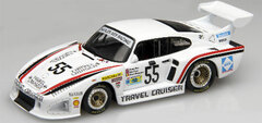 Pre-painted Diecast Mini Car 1/43 Porsche 935K3 #55 Le Mans 1981