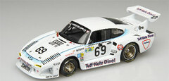 Pre-painted Diecast Mini Car 1/43 Porsche 935K3 #69 Le Mans 1981