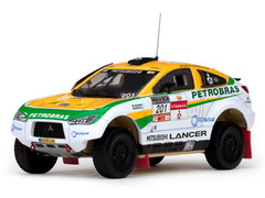 Vitesse Model Car 1/43 Mitsubishi Lancer - #201 G.Spinelli/H.Youssef (2nd Rally dos Sertoes 2012)