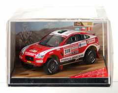 Vitesse Model Car 1/43 Mitsubishi Racing Lancer #310 G.Spinelli/H.Youssef (2012 Dakar Rally)
