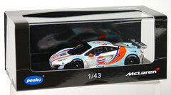 Peako Resin Miniature Model 1/43 #23 McLaren MP4-12C GT3 Macau GP 2012 Gulf press version