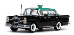 Vitesse Model Car 1/43 Mercedes Benz 220SE Lisboa Taxi (Black)