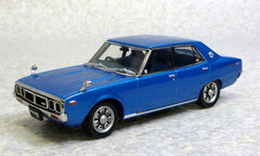 DISM Diecast Minicar - 1/43 GC110 Skyline (Yonmeri) 2000GT Early Version (BLUE METALLIC)