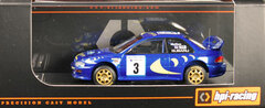 MIRAGE Diecast Model 1/43 Subaru Impreza WRC '97 (#3) 1997 Swedish