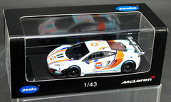Peako Resin Miniature Model 1/43 #25 McLaren MP4-12C GT3 Macau GP 2012 Gulf press version