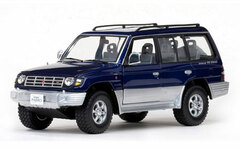 Sunstar Model Car 1/18 1998 Mitsubishi Pajero Long 3.5 V6 (Blue)