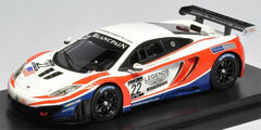 Peako Resin Model 1/43 McLaren MP4-12C GT3 Blancpain Monza 2012