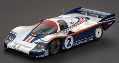 Diecast Model 1/43 Porsche 956 LH (#2) 1982 Le Mans Jochen Mass / Vern Schuppan 2nd Place