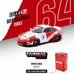 1/64 RWB 993 Motul With metal oil can *Oil Can Package