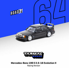 1/64 Mercedes-Benz 190 E 2.5-16 Evolution II Racing Version in Black Metallic