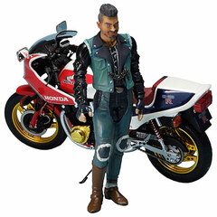 Kirin POINT OF NO-RETURN Kettei Edition Mohi Complete Figure +CB1100R Kai Diecast Model