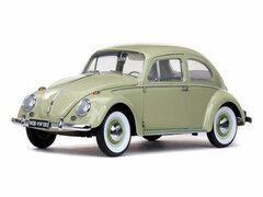 Sunstar Model Car 1/12 1961 Volkswagen Beetle Saloon (Green)