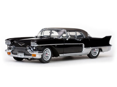 Sunstar Model Car 1/18 1957  Cadillac Brougham (Black)