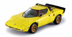 Sunstar Model Car 1/18 1975 Lancia Stratos Public Road Style (Yellow)