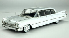 Kess Resin Complete Model 1/43 Cadillac Series 75 Limousine 1959 White
