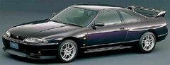 MIRAGE Resin Model 1/43 Nissan Skyline GT-R V-spec (R33) Midnight Purple