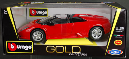 Bburago 1/18 Lamborghini Murcielago Roadster Red