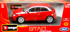 Bburago 1/24 Audi A1 Metallic Red