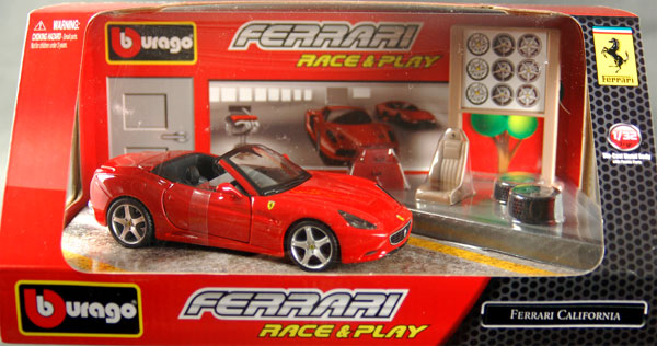 Bburago 1/32 Ferrari California Red