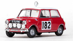 Vitesse Model Car 1/43 Morris Cooper - #182 T.Makinen / P.Vanson 4th Rallye Monte Carlo 1964