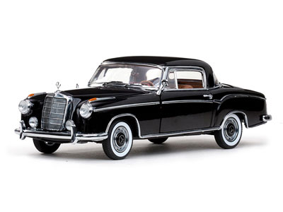 Sunstar Model Car 1/18 1958 Mercedes-Benz 220SE (Black)