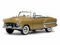 Sunstar Model Car 1/18 1953 Chevloret Bel Air Convertible (Open Convertible Top)/ Gold