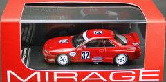 MIRAGE Diecast Model Car 1/43 Saurus Champ GT-R Nismo (#32) 1991 JTC