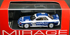 MIRAGE Diecast Model 1/43 Napolex Skyline (#12) 1991 JTC