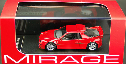 MIRAGE Resin Model 1/43 Ford RS200 Red